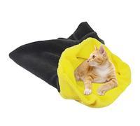 Dog Sleeping Bag - Cat Bed Cave Nest Pet Cuddle Zone Covered Bed - Puppy Cave Bed Soft Fleece Winter Warm for Cats Sleeping Bag Nest Cave Bed