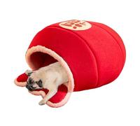 Dog Sleeping Bag, Dog Sleeping Bag - New Year Cat Beds for Home Cats Made of Plush - Soft Puppy Cave, Kitten Cuddle, Thick, Warm Cat Beds, Furniture for Cats, Dogs, Puppies Indoors