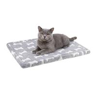 Dog Sleeping Pad - Durable Tear Proof Cushion with 3D Bone Pattern, Non-Slip Crate Mat, Comfortable Resting , Quick Dry Pet Sleeping Pad