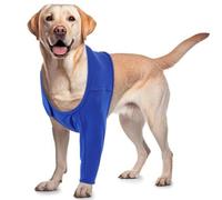 Dog Sleeve to Prevent Front Legs for Right or Left Blue M