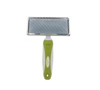 Dog Slicker Brush - Extralong Stainless Steel Needle Gently Cleans The Tousled Fur And Removes The Fallen Undercoat. It Is Designed For Poodles, Golden Retrievers, And Labrador Retrievers