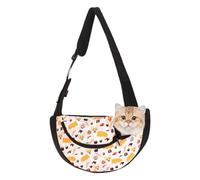 Dog Sling Carrier Adjustable Hand-Free Small Pet Carrying Satchel