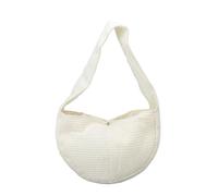 Dog Sling Carrier, Pet Front One Shoulder Carrier Bag with Widened Strap, Soft Breathable Canvas Cat Carrier for Small Dogs 6-17 lbs, Hands - Free Travel Tote for Walks, Parks, S (L)