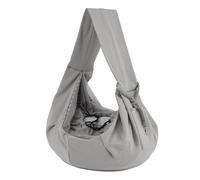 Dog Sling Carrier, Reversible Cat Carrying Bag Purse, Comfortable Chest Carrier, Adjustable Shoulder Strap, Perfect for Small Pets, 13.78x11.81x1.57 Inches