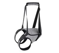 Dog Sling For Large Dogs Leg Support To Help Rehabilitate The Limbs Of Elderly Dogs With Weak Legs Disabilities And Injuries Dog Harness Helps Recovery BZa340 (Grey, S)