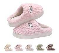 Dog Slippers Adult Cute Couple Slippers Indoor House Shoes Sweet Unisex Sliders Chunky Soft Sole Sliders Fashionable Bedroom Slides Soft Plush Slides Fuzzy Home Shoes Comfort Fit Slipper
