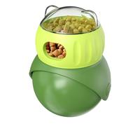 Dog Slow Feeder And Cat Treat Dispenser - Refillable Food Toy For Feeding, Interactive Leaking Ball | Indoor Enrichment Training Tool, Fed Feeding To Encourage Healthy Eating Habits