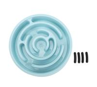 Dog Slow Feeder Bowl, Cervical Spine Protection Multipurpose Dog Slow Feeder Round Safe PP for Dogs