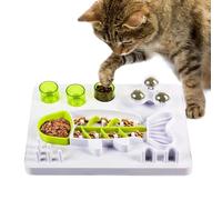 Dog Slow Feeder Bowl | Fish Shape Dog Dishes To Slow Down Eating - Non Slip Treat Dish with 3 Catnip Balls for Mental Stimulation Training Boredom Relief Pet Food