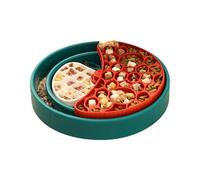 Dog Slow Feeder Bowl - Rotating Interactive Food Dish for Reduced Choking Risk, Slower Mealtime Aid | Engaging Feeding Tool for Puppies Adults, Material, Stress Reducing Pet Bowl,