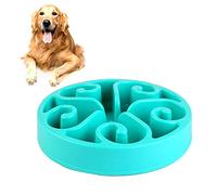 Dog Slow Feeder Bowl,Slow Eating Dog Bowl for Medium Dogs,Pet Fun Puzzle Slow Feed Non Slip Interactive Bloat Stop Dog Food Bowl
