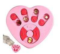 Dog Slow Feeder Bowl, Slow Feeder for Dogs | Slow Feeding Dog Bowl Slow Feeder Dog Food Bowl Maze,Interactive Dog Toys Dog Bowl, Suffocation Puzzle Feeder Dog Feeding Bowl Heart Shape for Dogs and