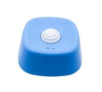 Dog Slow Feeder Bowl with Safety Lock Ball, 180ml No-Spill Design, Anti-Slip Heavy Base for Liquid Treats Like Yogurt & Broth, Enrichment Lick Bowl to Calm Small & Medium Dogs (Blue)