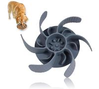 Dog Slow Feeder Insert, Silicone, Cuttable, Anti-Sling Bowl Insert for Dog Bowl & Cat Bowl, Non-Slip with Suction Cups, Feeding Behaviour, Slow Feed, Safe Washable for Wet and Dry Food