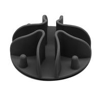 Dog Slow Feeder Insert - Silicone Suction Cup Base, Compact Universal Bloat Prevention Device, Soft Flexible Puzzle Feeding Modulator, Puppy Miniature Breed Bowl Maze | For Dogs
