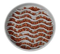 Dog Slow Feeder - Interactive Pet Eating Mat, Silicone Maze Food Dispenser with Strong Suction Base, Non Slip Anti Gulping Healthy Dish, Ideal for Puppies Training Calming Nervous Eaters