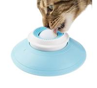 Dog Slow Feeder Lick Bowl,Wet Food Lick Pad with Suction Cup - Interactive Non-Slip Snuffle Pet Calming Toy for Small Medium Animal Puppies