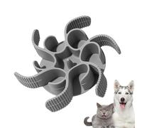 Dog Slow Feeder Mat | Dog Lick Pad Puppy Slow Feeder | Anti-Choking Silicone Interactive Toys, Enrichment Pet Supplies for Healthy Eating, Boredom Relief