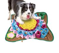 Dog Slow Feeder Mat - Training Rug, Puzzle Mat | Interactive Dog Sniffing Mat Pet Nose Work Blanket Slow Feed Mat for Puppy Cat Canine Brain Game Feeding Playtime Development Fun