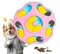 Dog Slow Feeder,Pet Puzzle Toys,Choking Training Bowl,Slows Eating,Dog Anti-Choosing,Promotes Healthy Eating and Slow Digestion (Pentagonal)