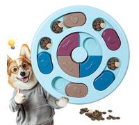 Dog Slow Feeder,Pet Puzzle Toys,Choking Training Bowl,Slows Eating,Dog Anti-Choosing,Promotes Healthy Eating and Slow Digestion (Round)