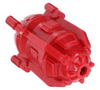 Dog Slow Feeder Puzzle Treat Dispenser for Training | Tpr Red Smooth Surface, Wear Resistant Design, Boredom Relief for Dogs and Kibble