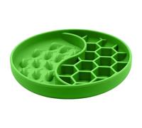 Dog Slow Feeder Silicone Puzzle Suction Cup Feeding Bowl Small Dog Bowls for Slow Eating for Small and Large Dog Breeds Puppies Kittens for Home Indoor Outdoor Garden and