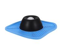 Dog Slow Feeding Bowl and Licking Mat with Rolling Ball | ABS and PP Build, Maze Design with Wide Curved Edge, for Wet or Solid Treats, Easy to Clean