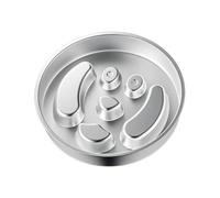 ＡＷＨＡＯ Dog Slow Feeding Bowl Stainless Steel Anti-Gulping Food Bowl Pet Feeding Bowl Portable Easy to Clean for Dogs Cats Home Travel, Style C