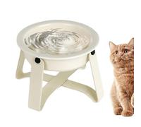 Dog Slow Feeding Dish - Anti Choking Bowl For Puppy Training | Ceramic Material With Iron Stand, Healthy Eating Pet Feeder For Indoor Outdoor Dining Apartment Kitchen Home Travel, 15.6x15.6x9.7cm