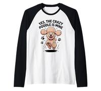 Dog Smart Breed Owner Funny Family Cute Pet Poodle Raglan Baseball Tee