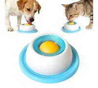 Dog Snack Toy,Dog Lick Ball,Do-G Licking Bowl With Ball,Cat Slow Feeder Bowl,Rolling Lick Feeder For Do-G,Interactive Cat Toy,Enrichment And Slow Feeding,Pet Accessories For Training Healthy Eating