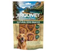 Dog Snacks (Pack of 12) - Beef and Chicken Trachea Rings 100g, Natural Dog Snacks - Arquivet
