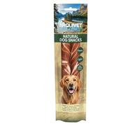 Dog Snacks (Pack of 12) - Beef and Cod Twister 24cm - 150gr, Natural Dog Snacks - Arquivet
