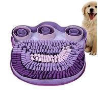 Dog Snaffle Mat - Unbreakable Soft Dog Foring Mat 49x49cm | Fun Interactive Pet Feeding Pad, Machine Washable Dog Enrichment Toy, Smell Training, Slow Feeding