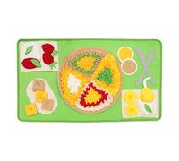Dog Sniff Mat | Interactive Colorful Snuffle Pizza - Pet Food Leaking Toy for Treat Dispensing and Tooth Cleaning