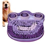 Dog Sniffing Mat, 48 x 48 cm Enrichment Toy Stimulating Natural Instincts of Food Finding - Puppy Sniffing Mat | Indoor Outdoor Living Room Puppies Breeds P