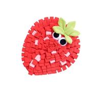 Dog Sniffing Mat - Fun Fruit Shapes Enrichment Puzzle Toys, Puppy Slow Feeder | Scenting Mats Food Storage, Natural Exploration Tool | Pineapple Durian Pear Dragon Fruit for Medium Large Breeds