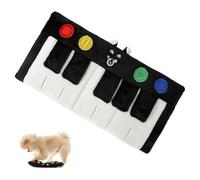 Dog Sniffing Mat | Plush Squeaky Toy Puppy | Piano Design Interactive Activity Blanket Pets | Teething Training, Indoor & Outdoor Play | Soft, Durable