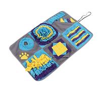 Dog Sniffing Mat Portable, Foldable, and Washable Foraging Mat for Slow Feeding and Training, Enhancing Your Dog's Sense of Smell and Preventing Boredom with Interactive