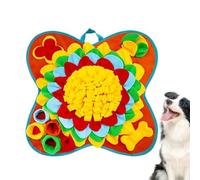 Dog Sniffing Mat | Puppy Sniffing Pad Anti-Slip | Interactive Feed Puzzle for Boredom, Pet Foraging Mat for Stress Release, Travel, Foraging Skills