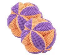 Dog Sniffing Toys - Small Medium Puzzle Ball, Interactive Treat Feeder, Bite-Resistant Material, Slow Feeding Design, Snuffle Ball for Canine Enrichment, Indoor Outdoor Activity, Fun Reward (A-2pcs)