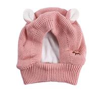 Dog Snood Large Dogs Neck And Ear Warmer Pet Hoodie Warm Winter Hat Knit Headwear For Comfort Dog Costume Knitted Hat Large For Ear Protector For Eating