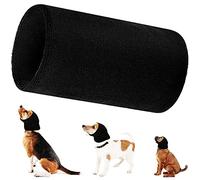 Dog Snood Neck and Ears Warmer Dog Ear Muffs Noise Protection Pet Knit Snood Headwear for Comfort, Grooming Anti-anxiety(S)