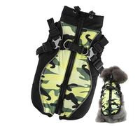 Dog Snow Coat - Warm Winter Pet Clothes, Windproof Fabric, Soft Insulated, Lightweight Comfortable Design, Durable Stitching | Small Medium Large Puppy Snow Outdoor Walking Training Shopping Activity