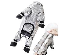 Dog Snow Suit - Large Medium Fabric | Puppy Clothes Cold Protection with Waterproof, Outdoor Walks, Garden Play, Travel Adventures, Winter Jacket