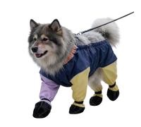 Dog Snow Suit | Waterproof Anti-Slip Cold Weather Sets with Attached Puppy Boots,Dog Snow Jacket - for Puppies on Outdoor Walks, Travel, Hiking, and the