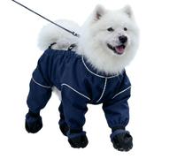 Dog Snowsuit Windproof Non Slip Puppy Outfits