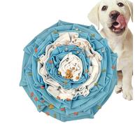 Dog Snuffle Mat,Interactive Colorful Snuffle Dog Slow Feeder - Food Leaking Dispenser, Tooth Cleaning Treat Toy for Pet Exercise Chasing