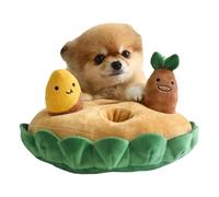 Dog Snuffle Mat, Interactive Snuffle Mat, Dog Toys for Mental Stimulation, Squeaky Dog Toy, Potato Patch Dog Snuffle Toy, Brain Training Dog Toy, Pet Snuffle Mat for Dogs, Interactive Pet Toy for Dogs